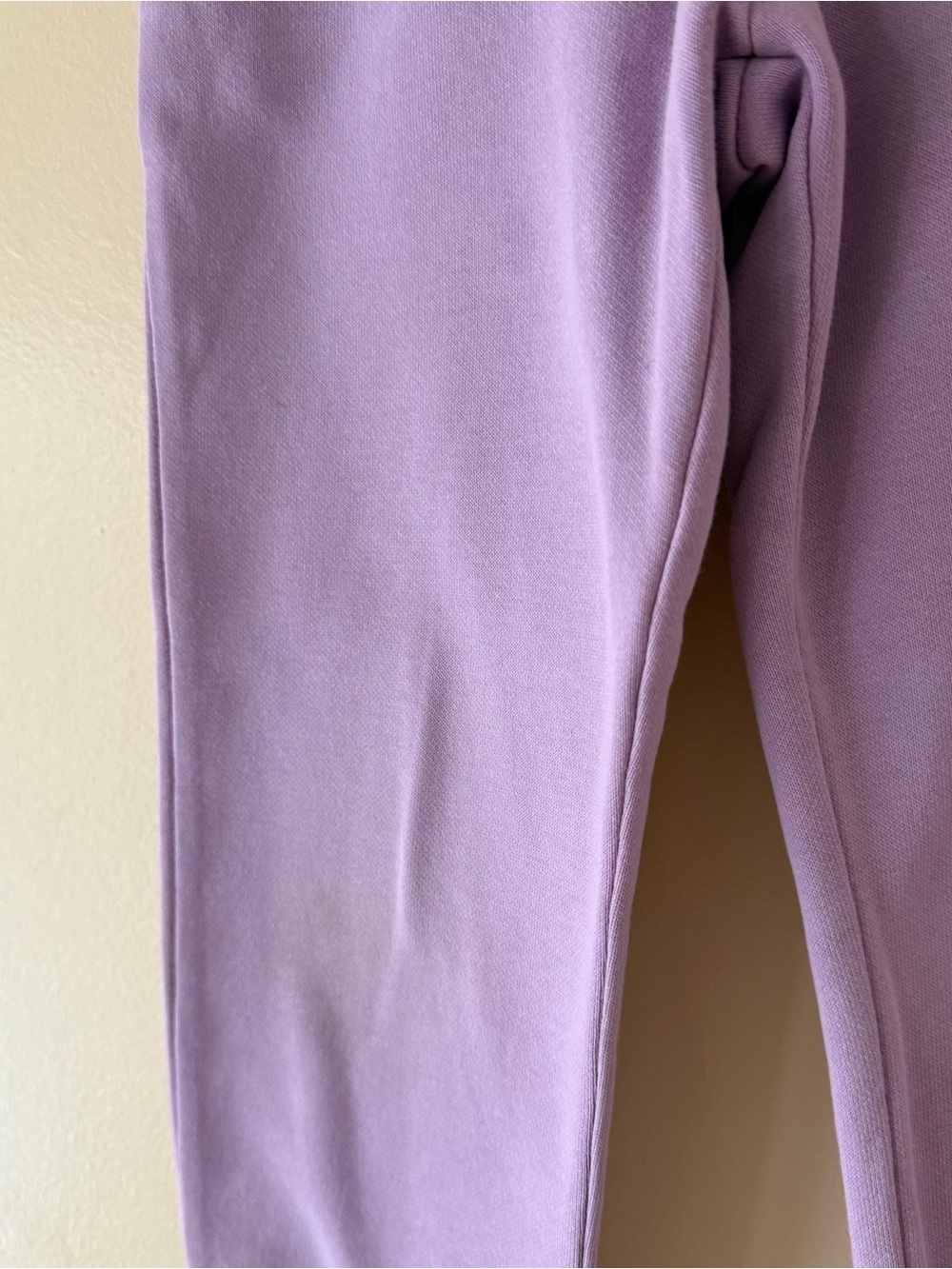Primark/Old Navy Lilac Leopard Print Sweatshirt & Sweatpants Set, Size 4 - Picture 6 of 9